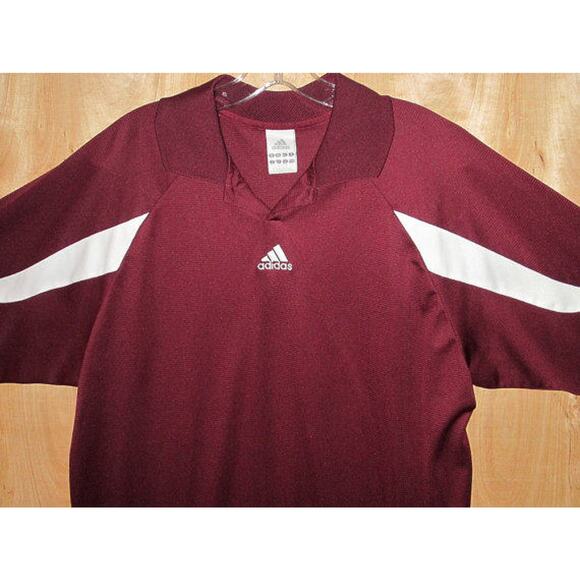 Adidas Jersey, mesh polo shirt, 90s short sleeve, sport clima lite, l pullover - Picture 1 of 5